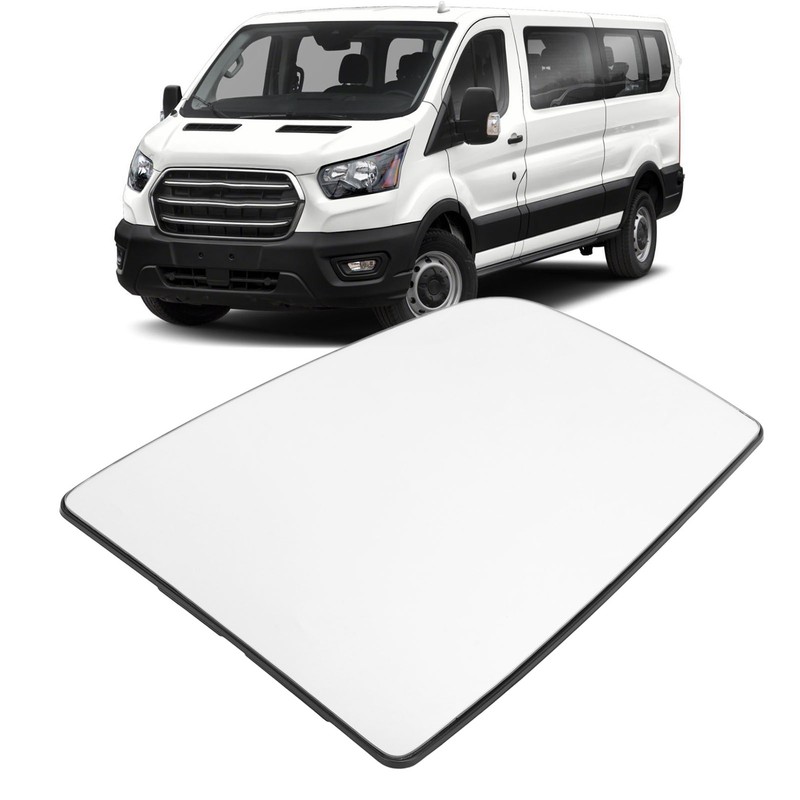 Heated Door Mirror Glass FO1324148 Wing Mirror Glass Replacement for
