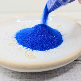 4 oz Blue Incense Sand, Base for Burning Charcoal, Incense Burners