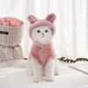 Disfraz de orejas de conejo de gato, lindas sudaderas con