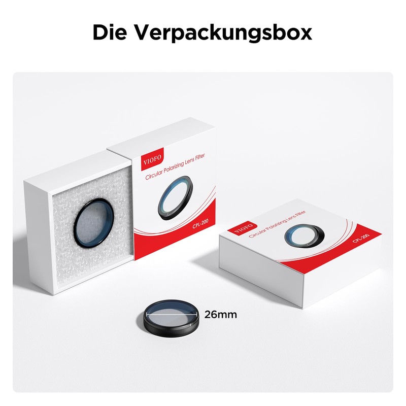 VIOFO CPL Circular Polarizing Filter for A139 / A139 Pro