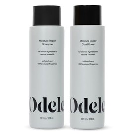Odele Set De Regalo De Champú Y Acondicionador Sin Sulfatos Moisture Repair, Para Una Hidratación Intensa Que Ayuda A Restaurar Y Nutrir El Cabello