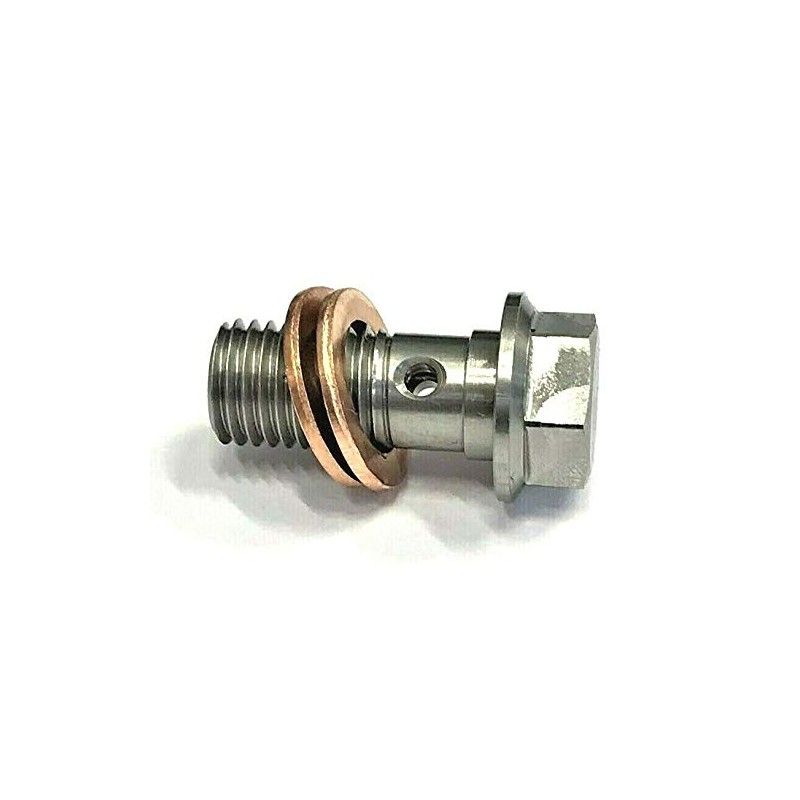Precisiongeek Hollow Screw M10 x 1.25 mm Stainless Steel Brake