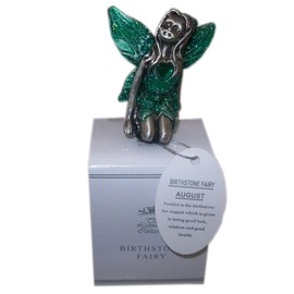 Leonardo Collection Birthstone Fairy - Pewter - BNIB - Month: August