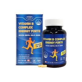 OTMARTFOOD Evergreen Vitamin B Complex Energy Forte 560mg x 90 capsules x 2