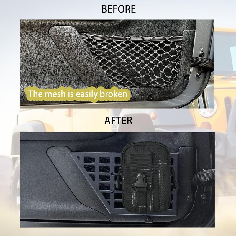 Metal Front Door Storage Box, Door Side Insert Organizer Box
