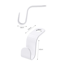 40 Pieces Clothes Hangers Space Savers, Multicolor Clothes Hanger Connector Hooks, Hanger Connector Hooks for Wardrobe Organise Space Saving (Multicolor)