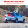 Pack of 8 Red Flags Weatherproof Warning Flag Warning Sign