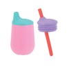 Nuby First Training Cup Set - Silicone Tumbler with Spout