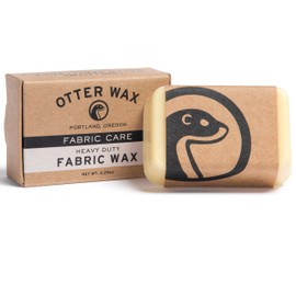 OtterWax Fabric & Canvas Wax | Regular Bar | All Natural Water Repellent | Made in USA