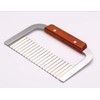 HTBMALL Crinkle Cutter, French Fry Cutter for Potatoes, Upgraded Stainless
