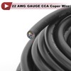 HEROFFIX Electrical Ground Wire Automotive Power Wire 30FT Black TC