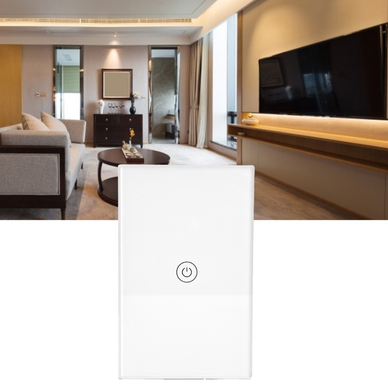 1 Way Smart Touch Switch Voice Control APP Remote Control
