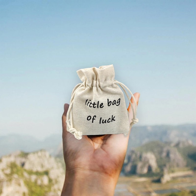 LUOKIFUR Good Luck Meaning Small Bag Accessory Gift Lucky Souvenir