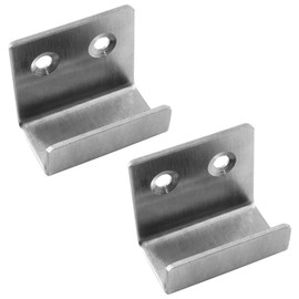 Murtenze 10Pack Tile Hanger Stainless Steel Wall Hanger Fastener Bracket, Wall Hook Picture Frame Fixing Brackets Hooks with Mounting Screws for Ceramic Tile Display(Inner Width 20mm/0.79")