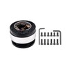 CENPEK Universal 6 Hole Bolt Ball Steering Wheel Black Release