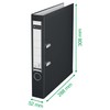 Leitz 180° Folder, Plastic, the Original, DIN A4 Lever Arch
