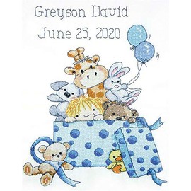 Janlynn Stamped Cross Stitch Kit, Assorted