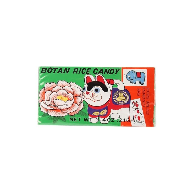 Botan Rice Candy .75 oz each (6 Items Per Order)