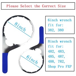 Ibetter Replace for Davco 6’’ ID 380134 382 Colar/Vent Cap Oil Fuel Filter Wrench for Fuel Pro 382, 380
