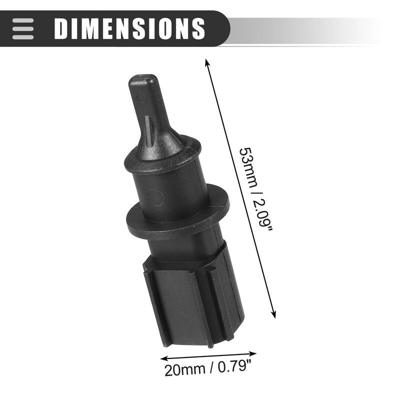 Motoforti Car Ambient Air Temperature Sensor, for Dodge Caliber 2007-2011,