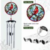 Wind Chimes for Outside 26" Cardinal Wind Chimes Outdoor Wind
