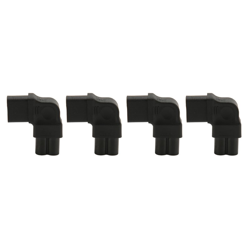 IEC320 C6 to C13 Power Adapter 90 Degree 2.5A‑10A 250V