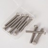 YIIFLY M8 x 55mm Hex Head Screw Bolt, M8x1.25 Bolt,