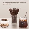 Coffee Stirrers Sticks Individually Wrapped 6.7in / 400pcs, Disposable Coffee