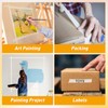 NEOACT 20 Rolls Beige White Masking Tape, 0.75 inch x