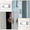 2 Pack Deadbolt Strike Plate Door Strike Plate 1" x