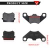PRO BAT Rear Hydraulic Brake Assembly Caliper Master Cylinder Kit