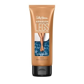 Sally Hansen Airbrush Legs®, maquillaje de piernas, mediano, fácil aplicación, piernas de aspecto impecable, resistente al agua, loción a prueba de tr