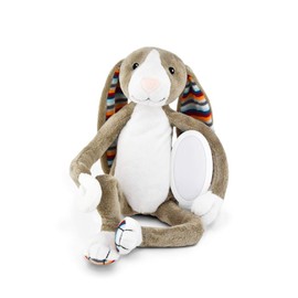 Zazu Kids Nightlight Plush Toy - Bo The Bunny Stuffed Animal Night Light with Soothing Sound Machine for Babies & Toddlers, Soft, Washable, Portable