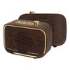 Retro Bluetooth Speaker 1500mah Clear Sound USB Port Mini Wireless