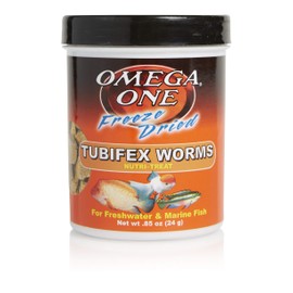 Omega One Freeze Dried Tubifex Worms