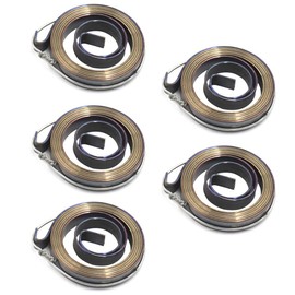 Rannb Drill Press Return Spring Quill Spring Feed Return Coil Spring Assembly 2.2ft Length 6mm/0.24" Width - Pack of 5