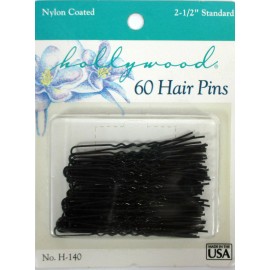 HOLLYWOOD Choose style--"HOLLYW - H140BK-60 2 1/2" HAIR PINS