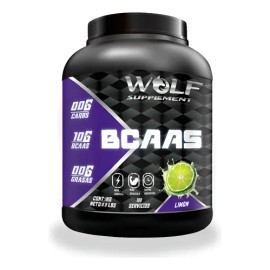 Aminoácidos Bcaas Wolf 1kg Polvo Pre Entreno 100 Serv                                                                                                 