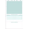 Pressure Seal Checks - EZ Fold, Teal (1000 Sheets) (8.5"
