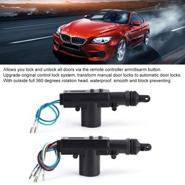 Car Security System, 433.92 MHz Car Central Locking Kit, Universal 4 Door Keyless Access System for Vehicles