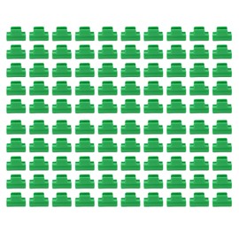 100 PCS Garden Shed Clamps Plastic Stable Versatile Film Shading Net Clips for Greenhouse 16mm/0.63in