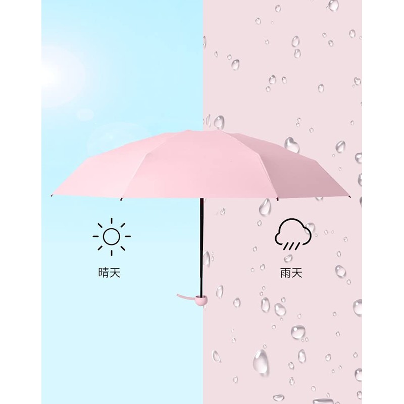 TOKYO GOODS MARKET Lightweight Compact UV Protection Parasol Folding Umbrella,