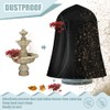 Gicov Cubierta para fuente de invierno impermeable para pájaros, resistente