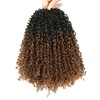 Aksice 8 Inch Yanky Twist Crochet Hair for Black Women