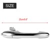 Left Hand Drive Outer Door Handle for Fiat 500 2012-2018(Right)