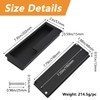 MOROBOR Zinc Alloy Flush Pull Handles, 2pcs Embedded Sliding Door