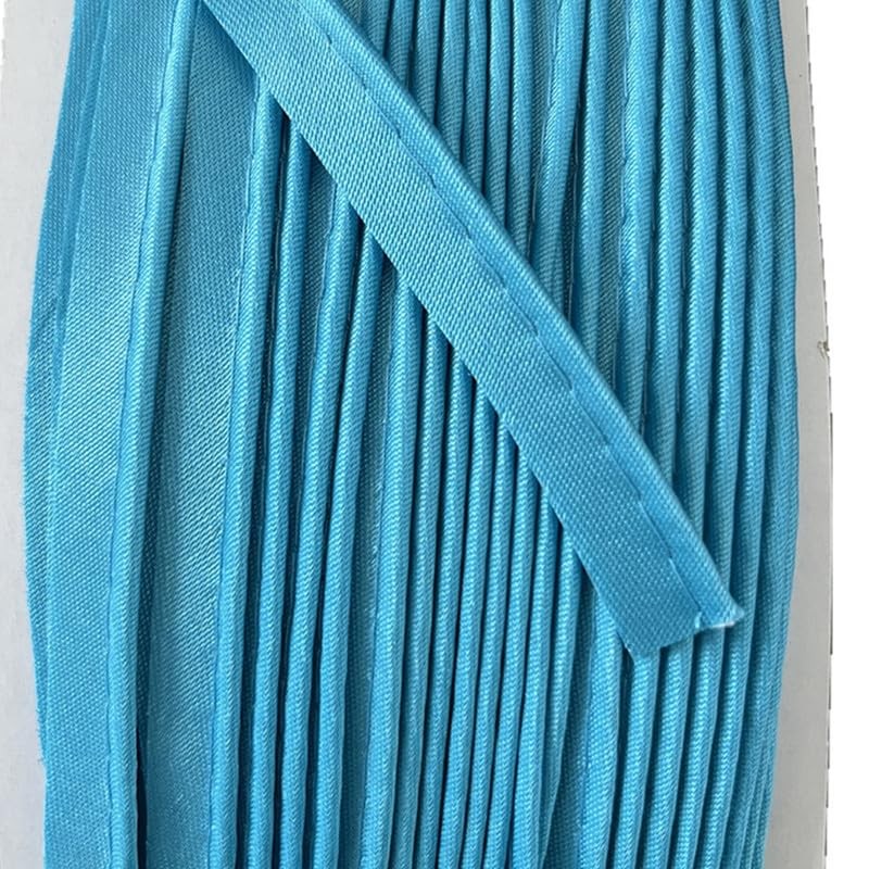 18M White Polyester Piping Trim 1.2CM Wide Polyester Piping Tape