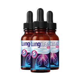 (3-Pack) Lung Clear Pro Drops - LungClear Healthy Lung Support Drops