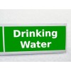 Drinking Water Sticker Waterproof Outdoor Vinyl Sticker 150 x 45