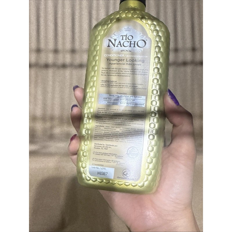 Tio Nacho Younger Looking Revitalizing Shampoo with Royal Jelly, 14